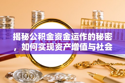 桓仁揭秘公积金资金运作的秘密，如何实现资产增值与社会福利双赢？