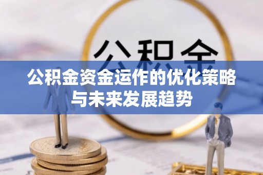 桓仁公积金资金运作的优化策略与未来发展趋势