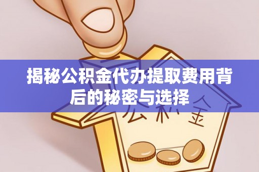 桓仁揭秘公积金代办提取费用背后的秘密与选择