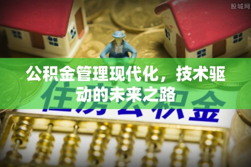 桓仁公积金管理现代化，技术驱动的未来之路